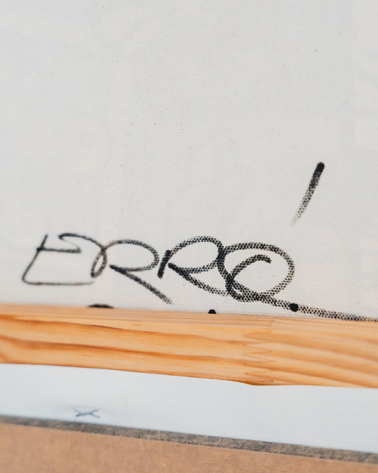 ERRÓ ( Zipi Zap ) (1932) – “Zipi Zap”, 2018 – Acrylique sur toile – Signée & datée – Artkob Galerie