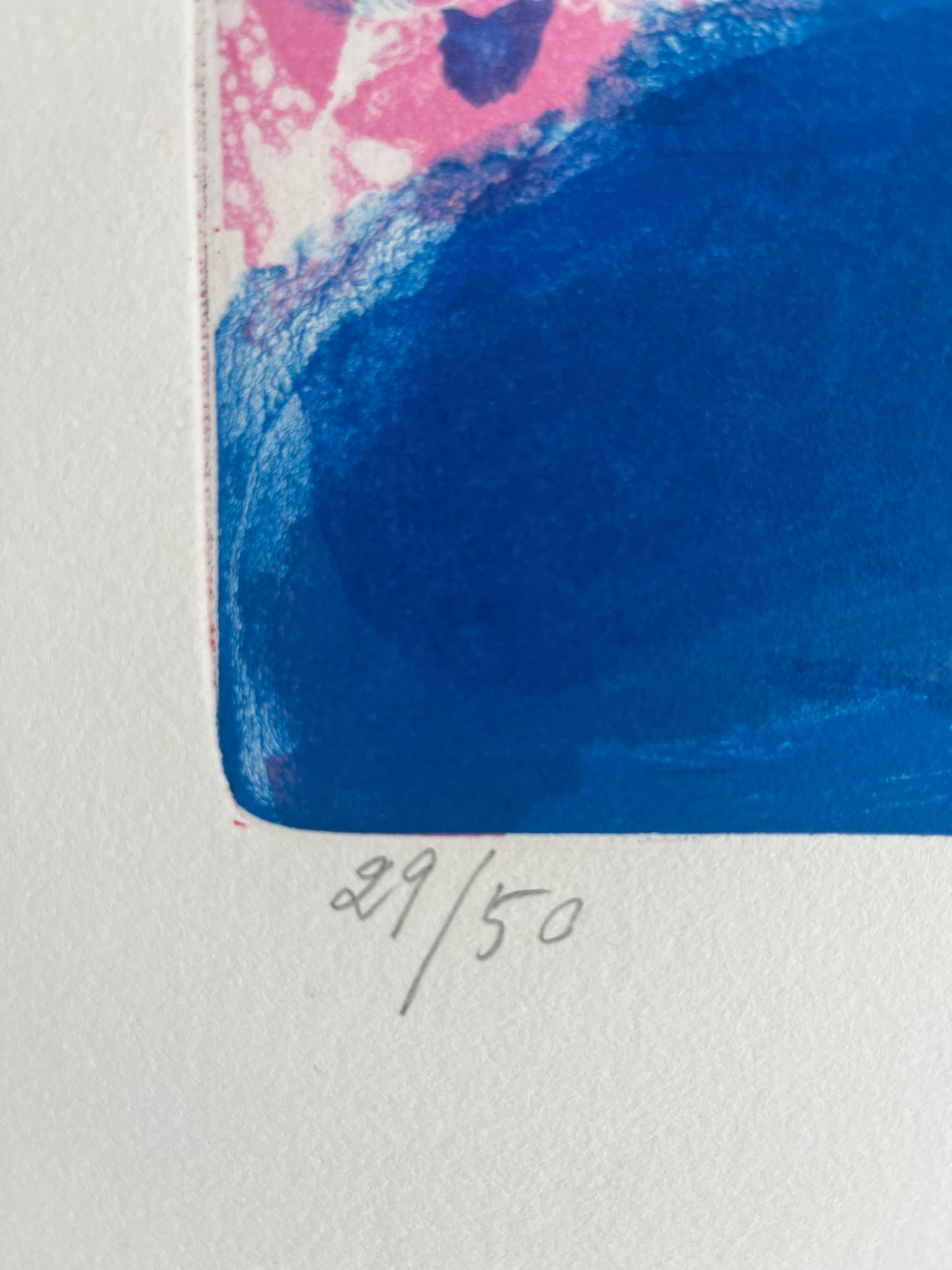 CHU Teh-Chun (1920-2014) – Lithographie “Apaisement”, 1997 – Signée & numérotée – Artkob Galerie