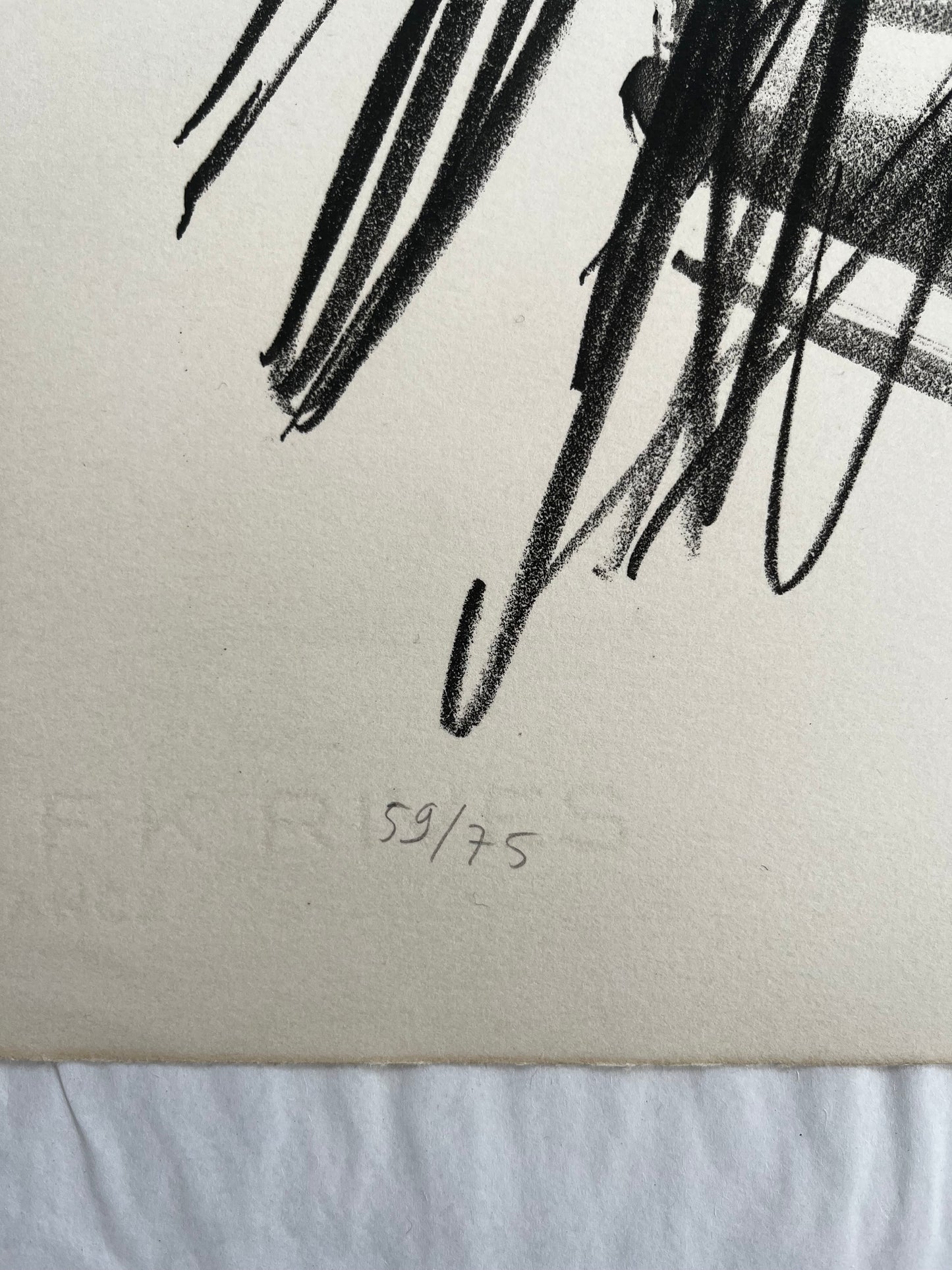 HARTUNG Hans (1904-1989)Lithographie L2, 1973 – Signée & numérotée – Artkob Galerie