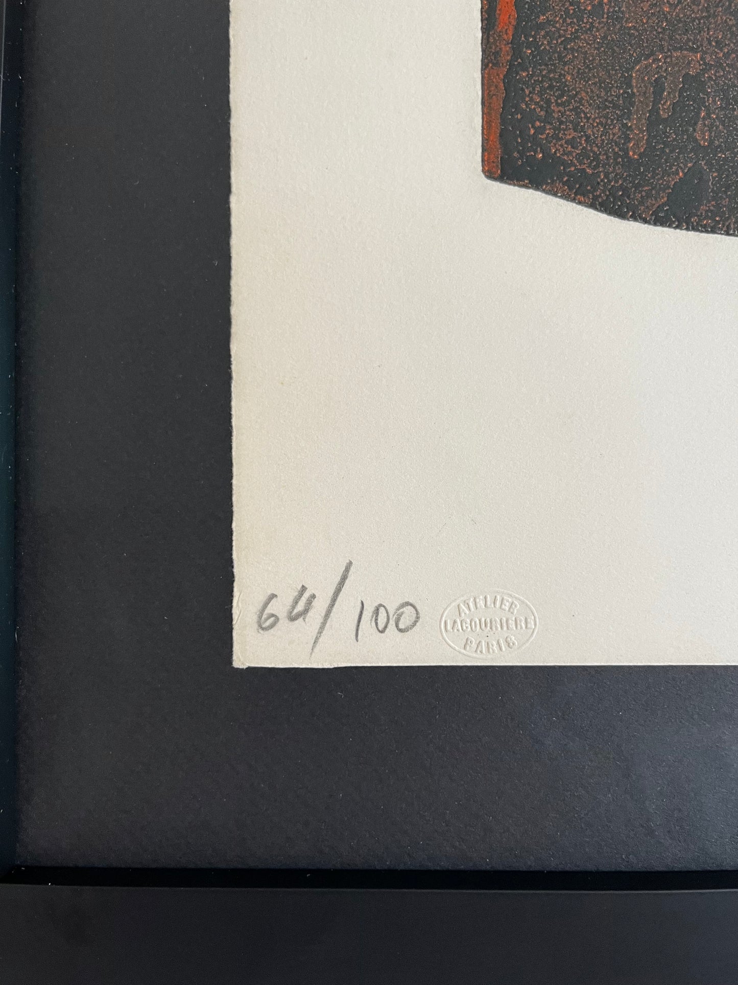 SOULAGES Pierre (1919-2022) – Eau-forte XXV, 1974 – Signée & numérotée – Artkob Galerie