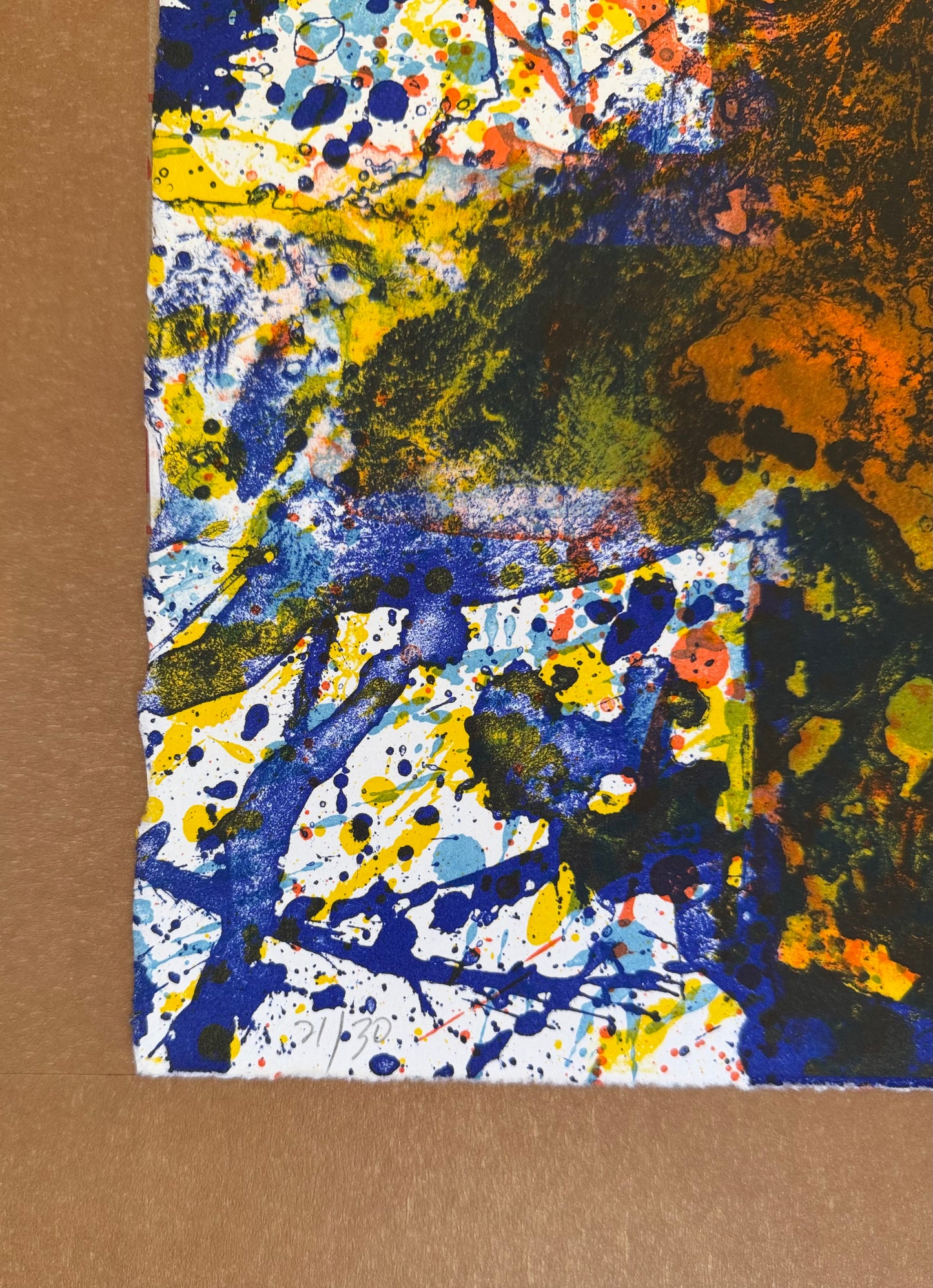 FRANCIS Sam — Lithographie sur vélin BFK Rives, 1979 — Signée & numérotée — Artkob Galerie