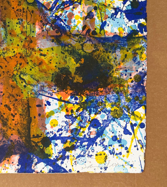 FRANCIS Sam — Lithographie sur vélin BFK Rives, 1979 — Signée & numérotée — Artkob Galerie