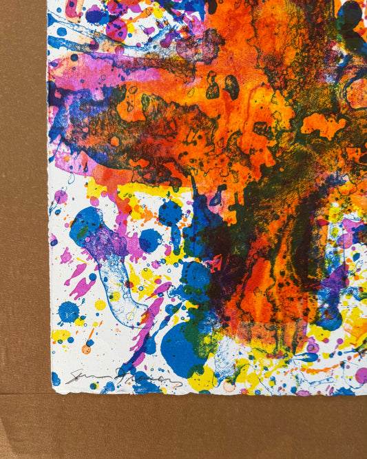 FRANCIS Sam — Lithographie sur vélin BFK Rives, 1979 — Signée & numérotée 21/24 — Artkob Galerie
