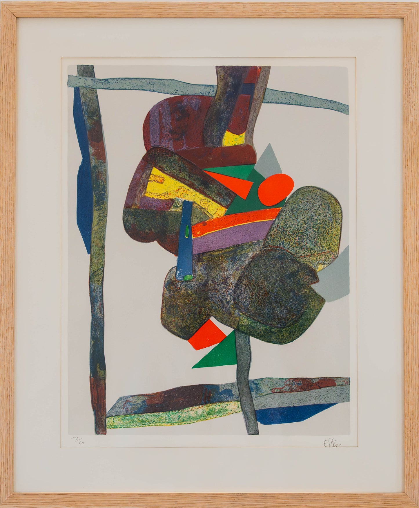 ESTEVE Maurice (1904-2001) – Lithographie – 1967 – Signée & numérotée – Artkob Galerie