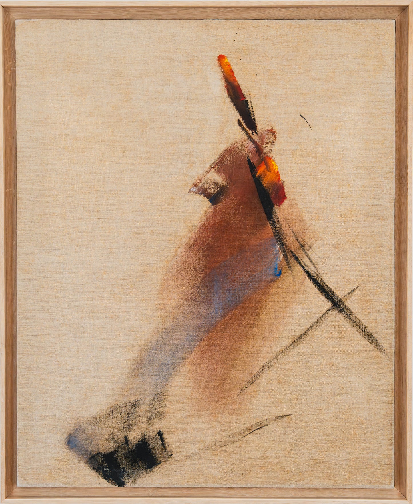 MIOTTE Jean (1926-2016) – Sans titre, 1983 – Huile sur toile signée – Artkob Galerie