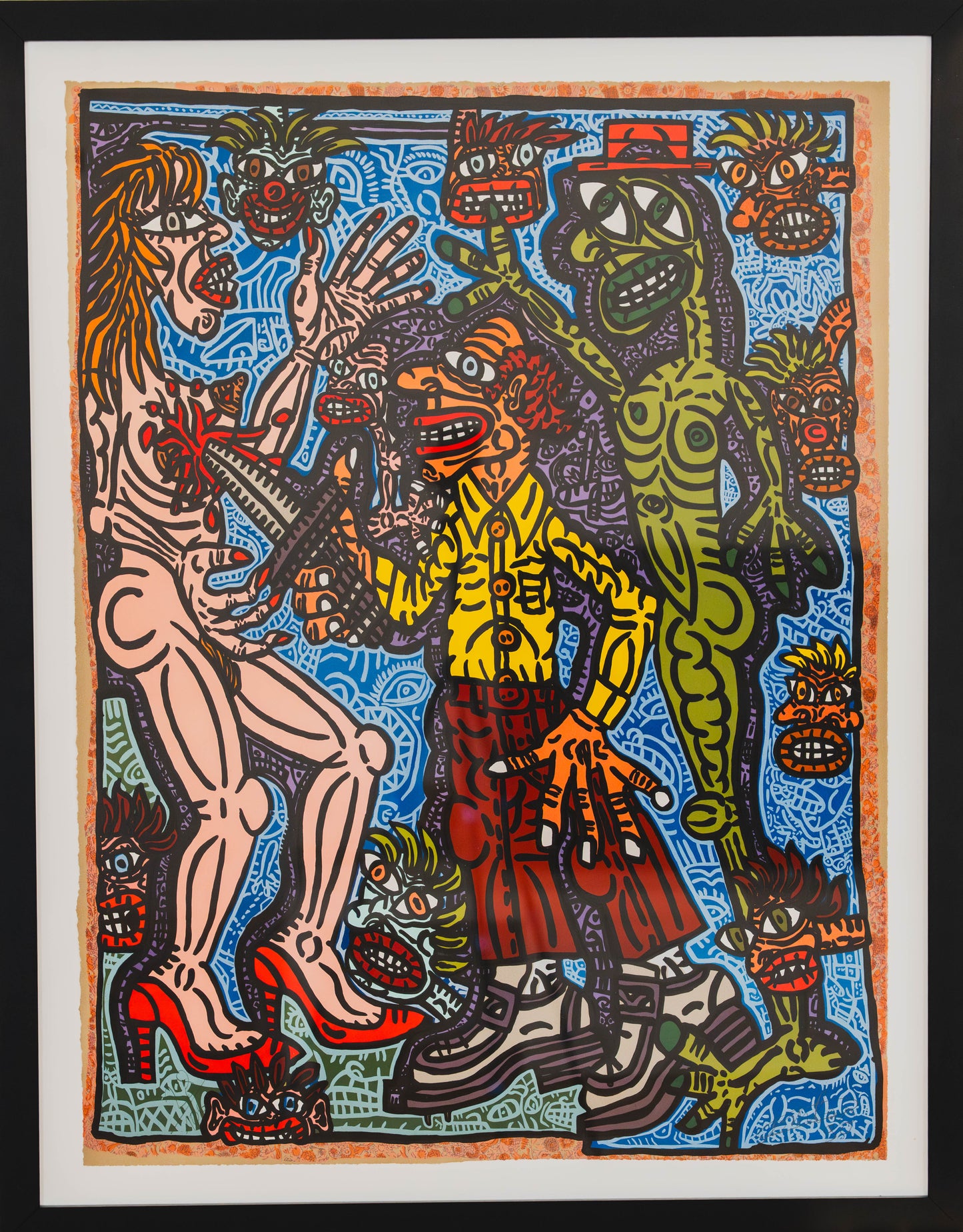 COMBAS Robert "Plantage de femme en rigolade" (1990) – Signée & numérotée – Artkob Galerie