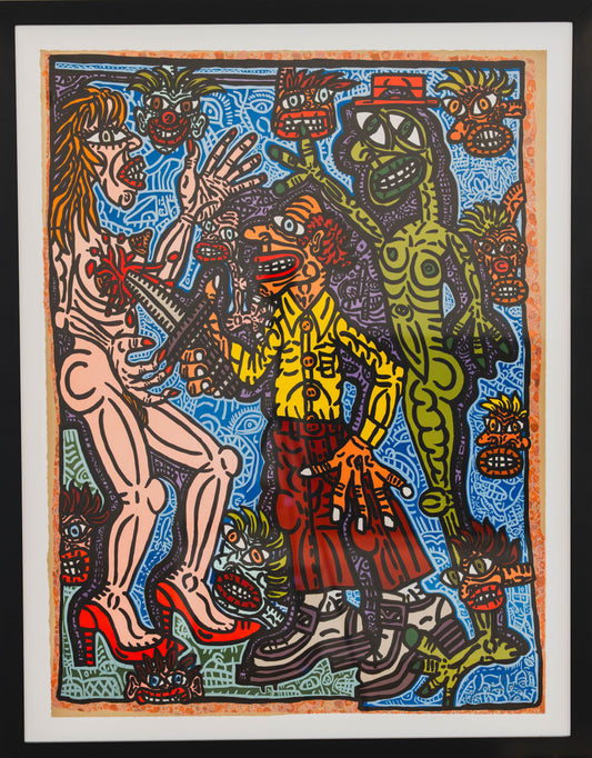 COMBAS Robert "Plantage de femme en rigolade" (1990) – Signée & numérotée – Artkob Galerie