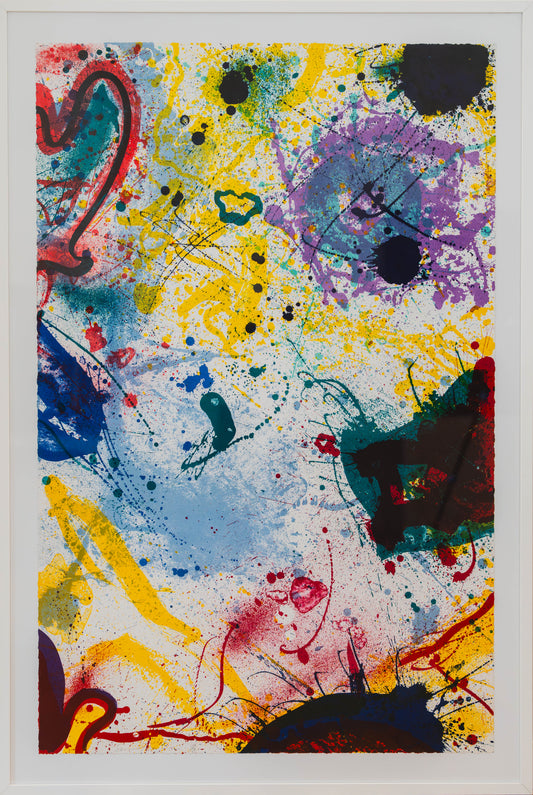 FRANCIS Sam (1923-1994) – Lithographie SF-345, 1991 – Signée & numérotée – Artkob Galerie