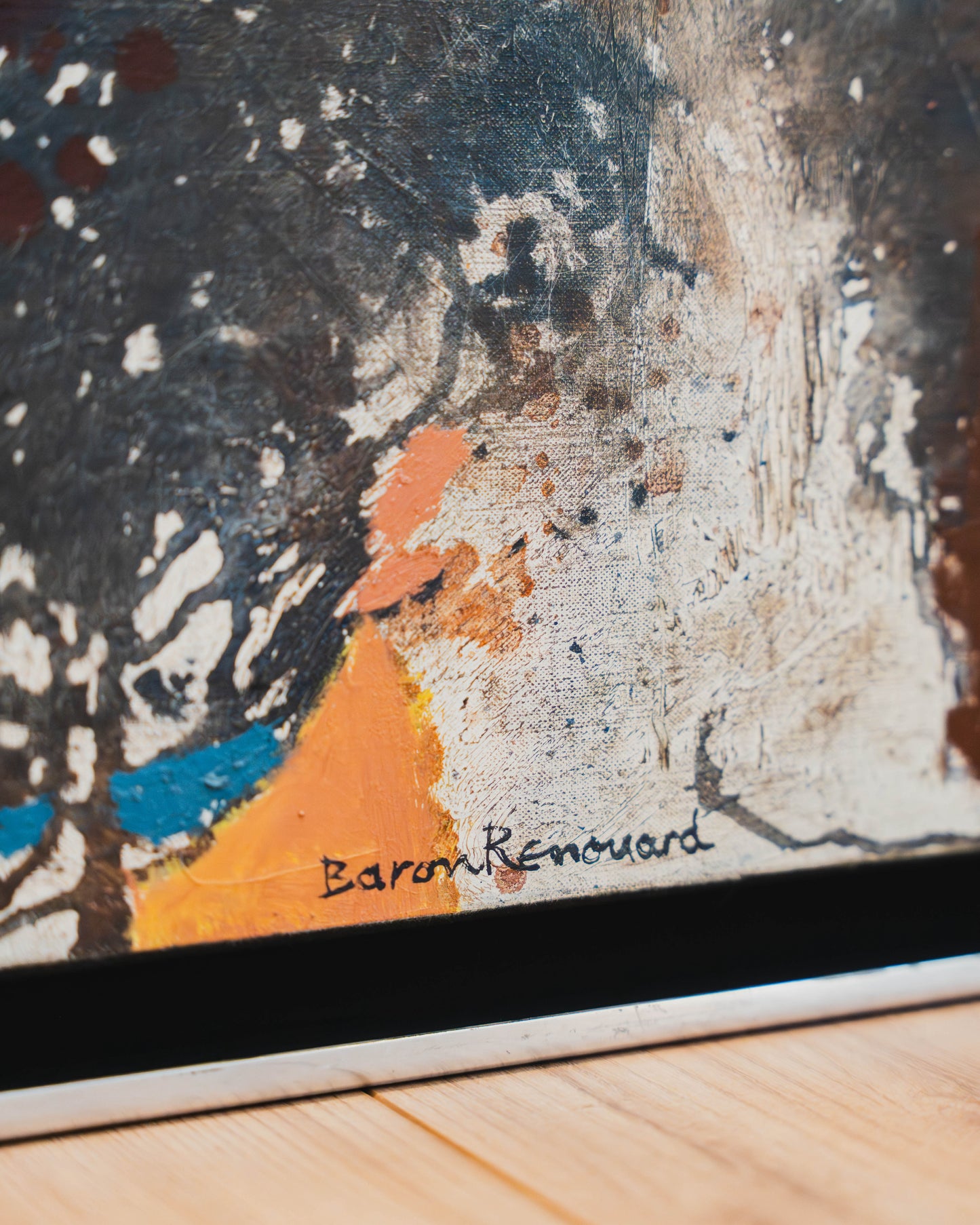 BARON-RENOUARD François (1918-2010) – Feu follet, 1968 – Huile sur toile - Artkob Galerie