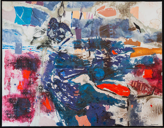 BARON-RENOUARD François (1918-2010)– Composition 121, 1990 – Huile sur toile - Artkob Galerie