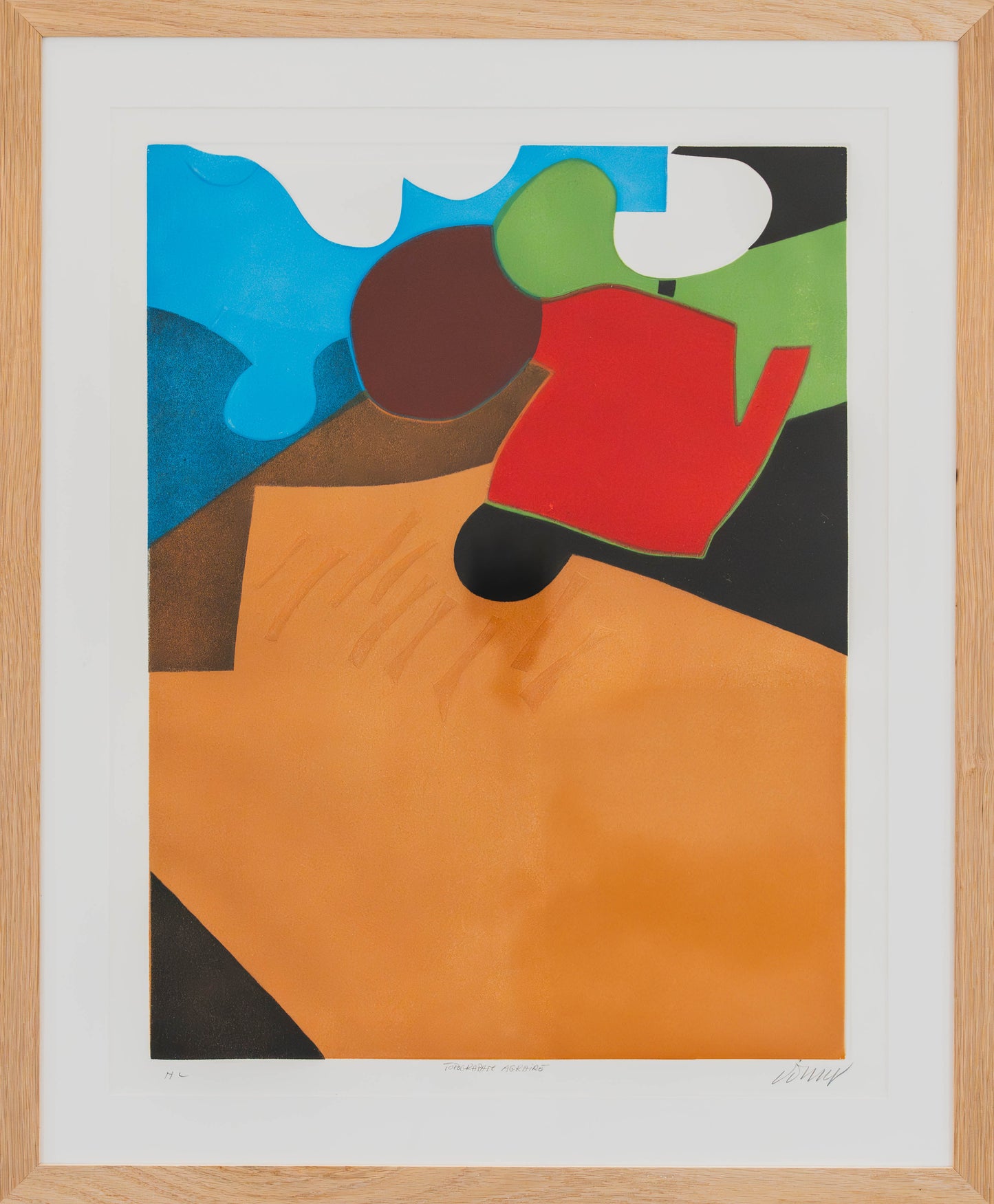 DORNY Bertrand (1931-2015)– Topographie agraire, aquatinte & eau-forte - Artkob Galerie