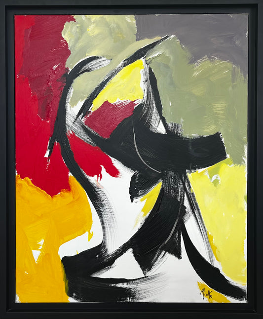 MIOTTE jean (1926-2016) – Sans titre, circa 2000 – Acrylique sur toile – Fondation Miotte – Artkob Galerie