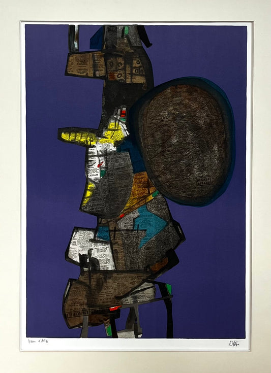 ESTEVE Maurice (1904-2001)– Lithographie “Bank Street” – Signée & épreuve d’artiste – Artkob Galerie