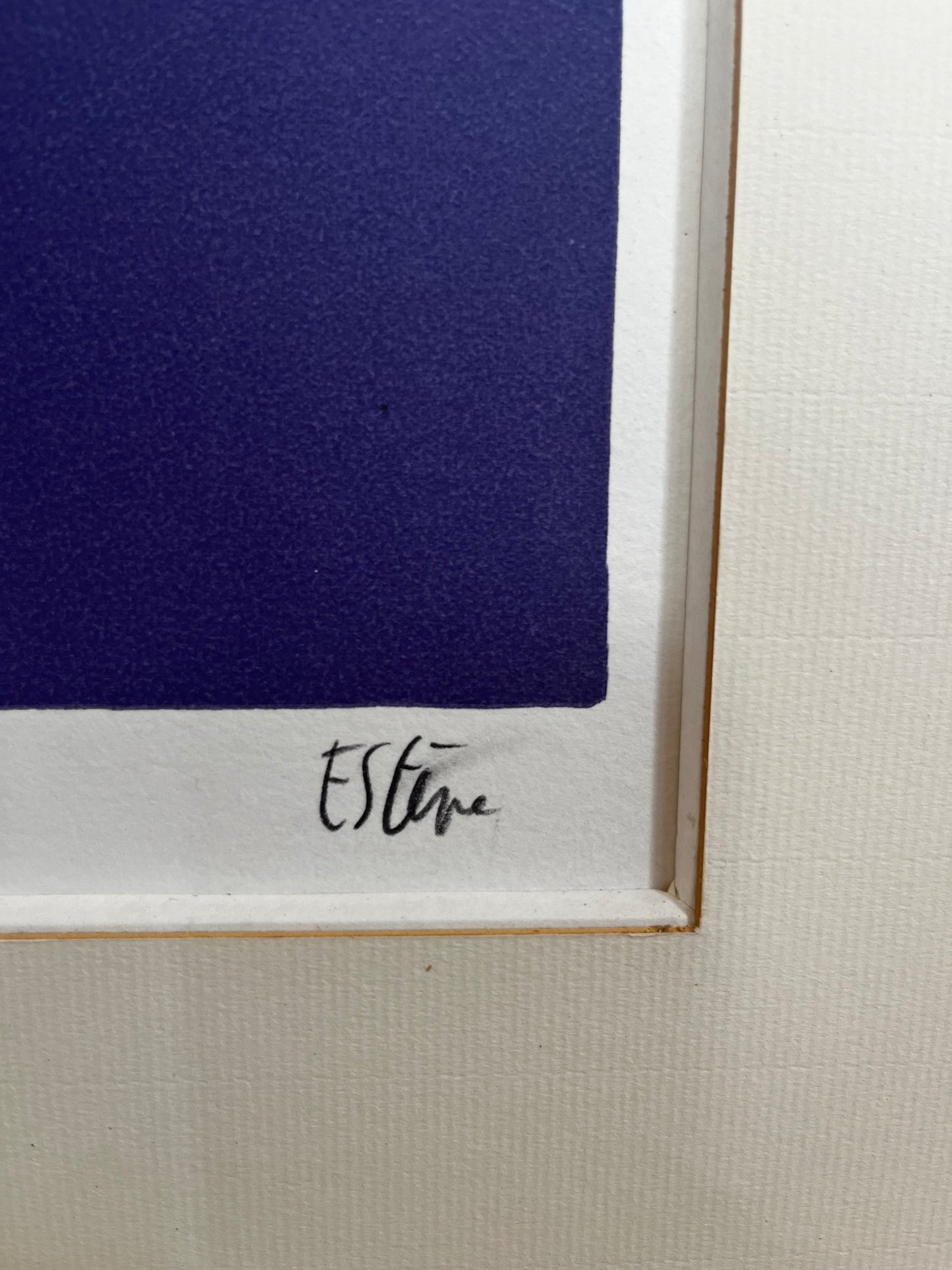 ESTEVE Maurice (1904-2001)– Lithographie “Bank Street” – Signée & épreuve d’artiste – Artkob Galerie