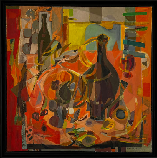 弗朗索瓦·巴隆-雷諾阿（1918-2009）－《橘色靜物》，1953年－布面油畫－Artkob畫廊