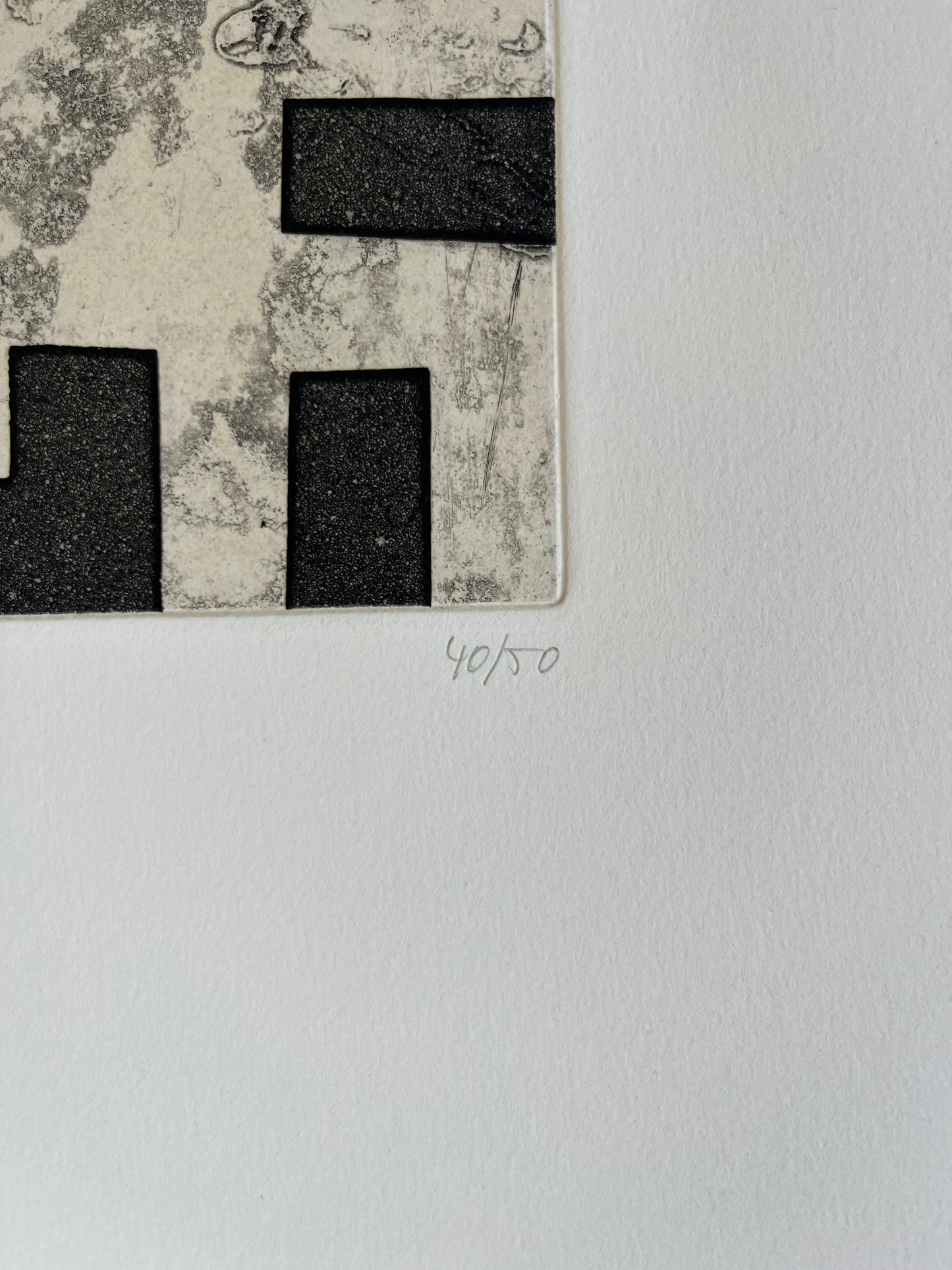 CHILLIDA Eduardo — Eau-forte, 1982 — Signée & numérotée 40/50 — Artkob Galerie
