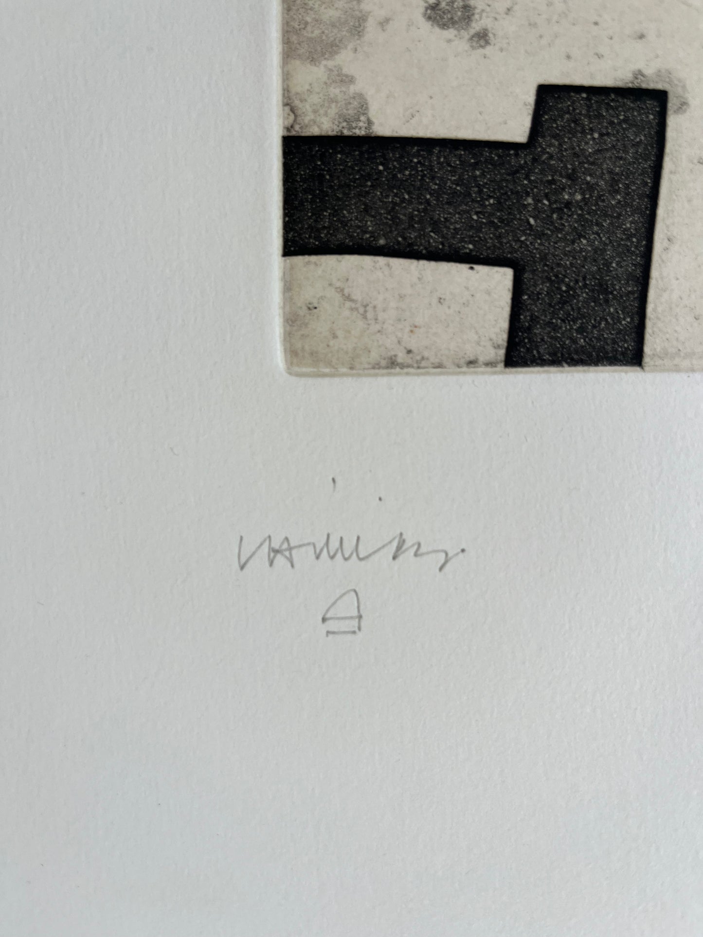 CHILLIDA Eduardo — Eau-forte, 1982 — Signée & numérotée 40/50 — Artkob Galerie