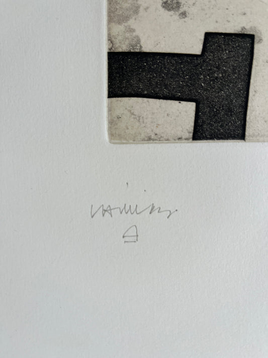 CHILLIDA Eduardo — Eau-forte, 1982 — Signée & numérotée 40/50 — Artkob Galerie