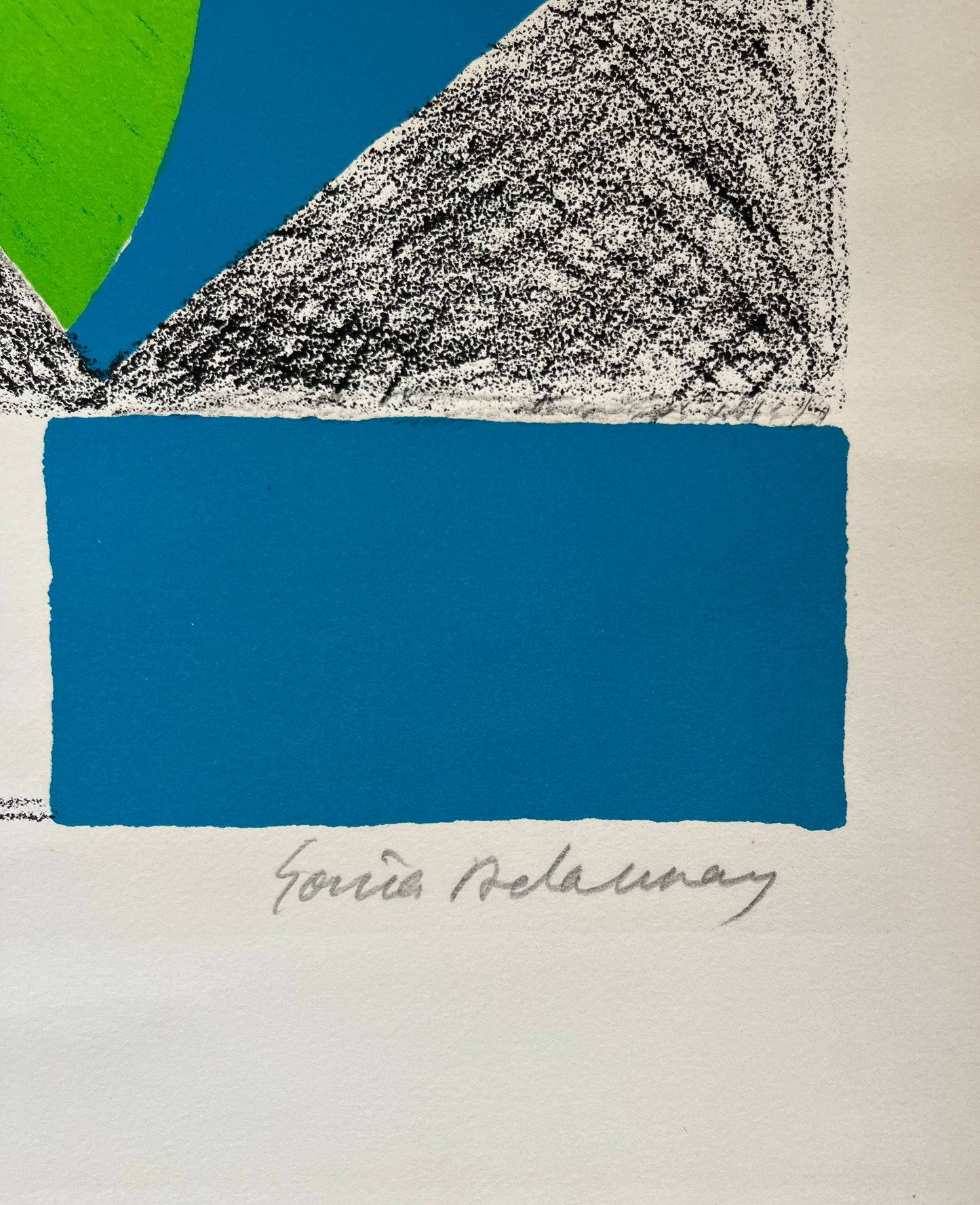 DELAUNAY Sonia – Contrepoint, lithographie circa 1965 | Artkob Galerie