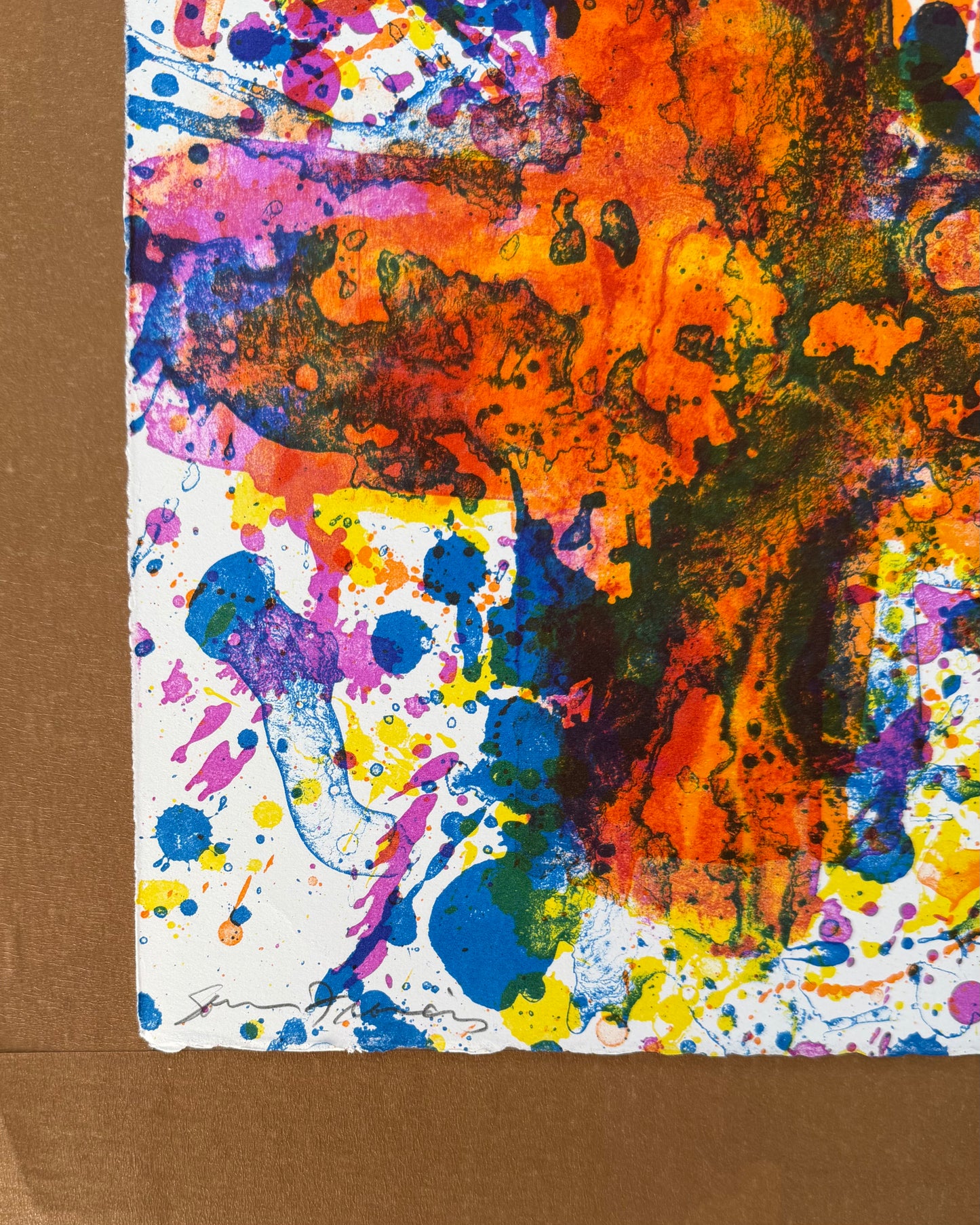 FRANCIS Sam — Lithographie sur vélin BFK Rives, 1979 — Signée & numérotée 21/24 — Artkob Galerie